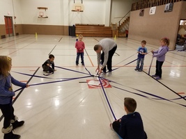 Kindergarten p.e. class