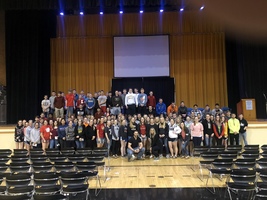 USD 243 Students at Audrie and Daisy Screening