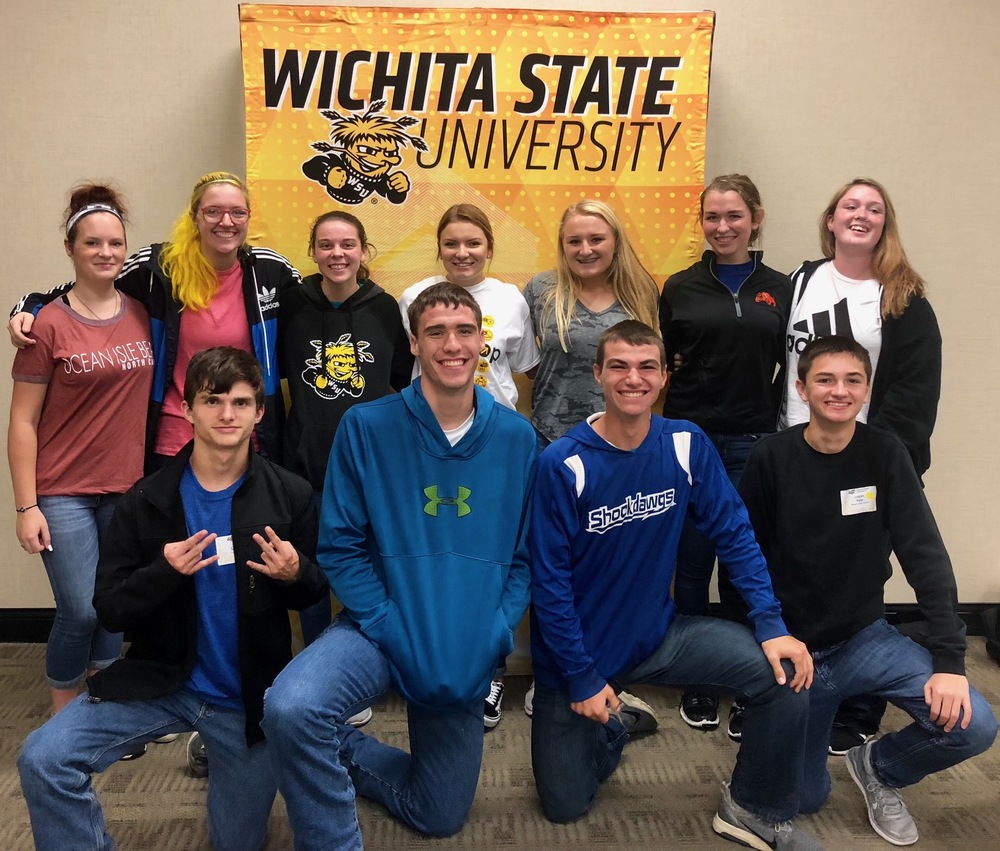 USD 243 Juniors at WSU Black and Yellow Day