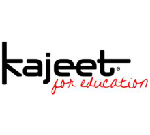 Kajeet for Education in black and red print