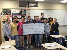 Lebo Seniors Receive Rudd Foundation Scholarship