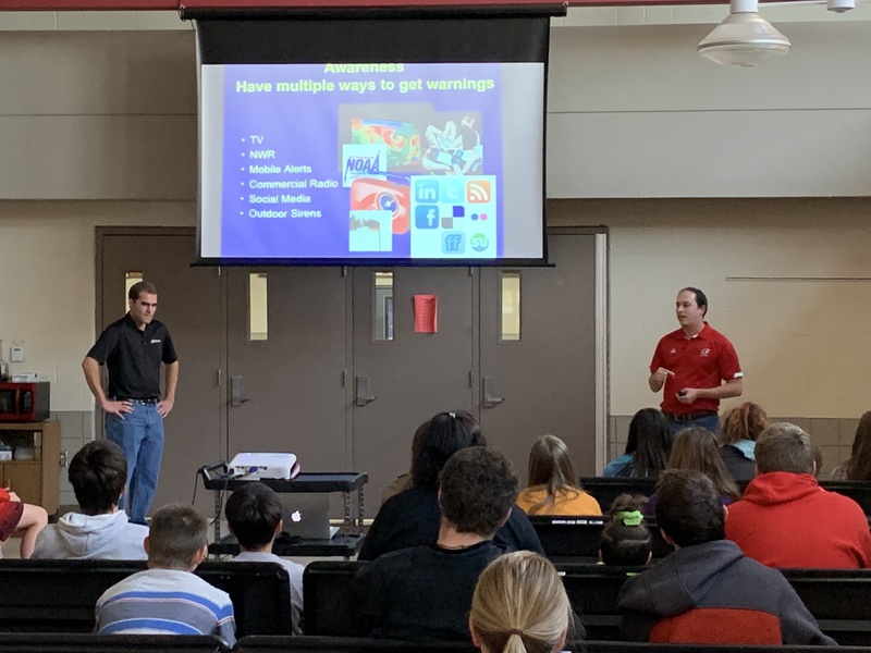 WIBW Weather Presentation Lebo Schools
